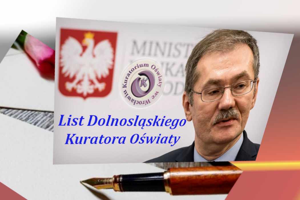 List Dolnośląskiego Kuratora Oświaty do Rodziców