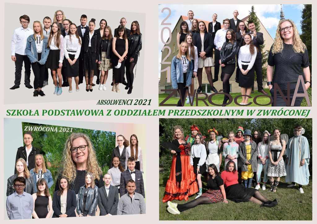 Pożegnanie klasy ósmej 2021 r