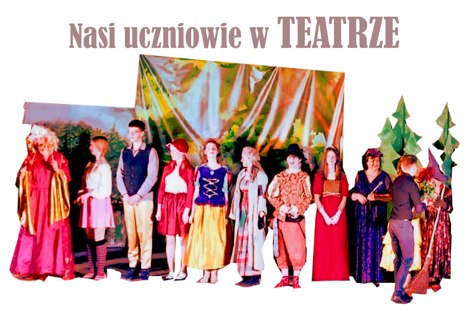 Uczniowie klas 1-4 na wycieczce do teatru